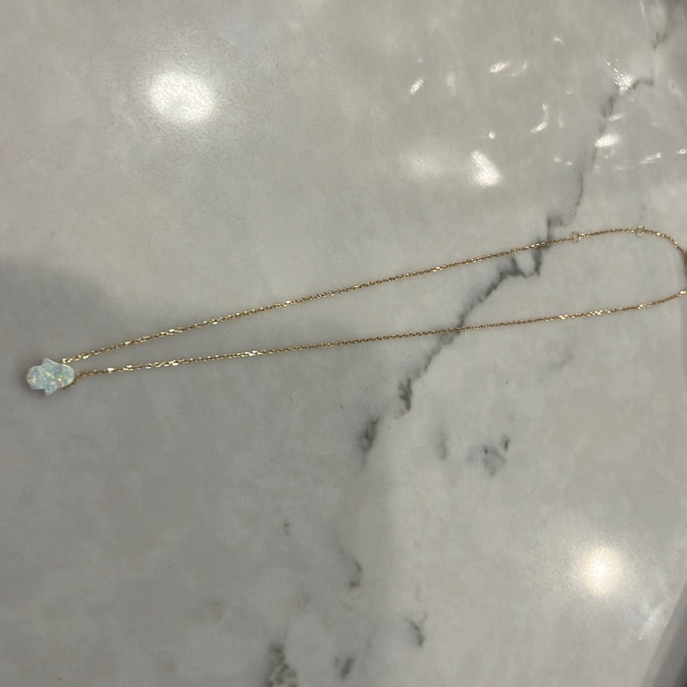 gold necklace
